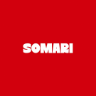Temple Somari Logo - Red circle with white SOMARI text